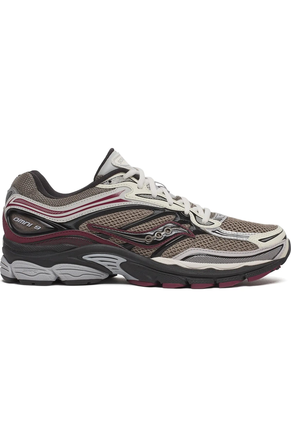 Saucony Omni 9 - Tan Maroon