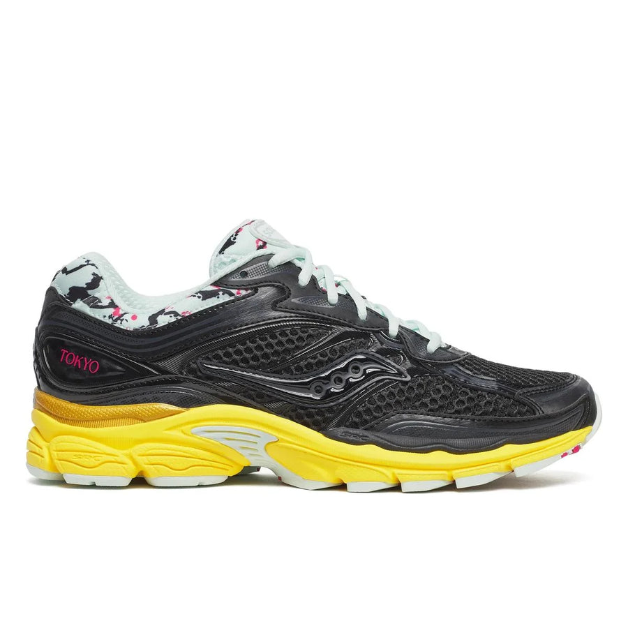 Saucony Omni 9 - Black/Flower/Yellow
